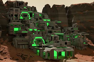 Mars Battle Mineralienfabrik